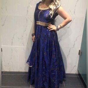 Stunning Punjabi style dress with pants and dupatta